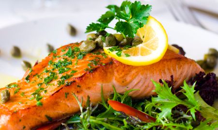 Easy cook salmon - The Slimming Rooms
